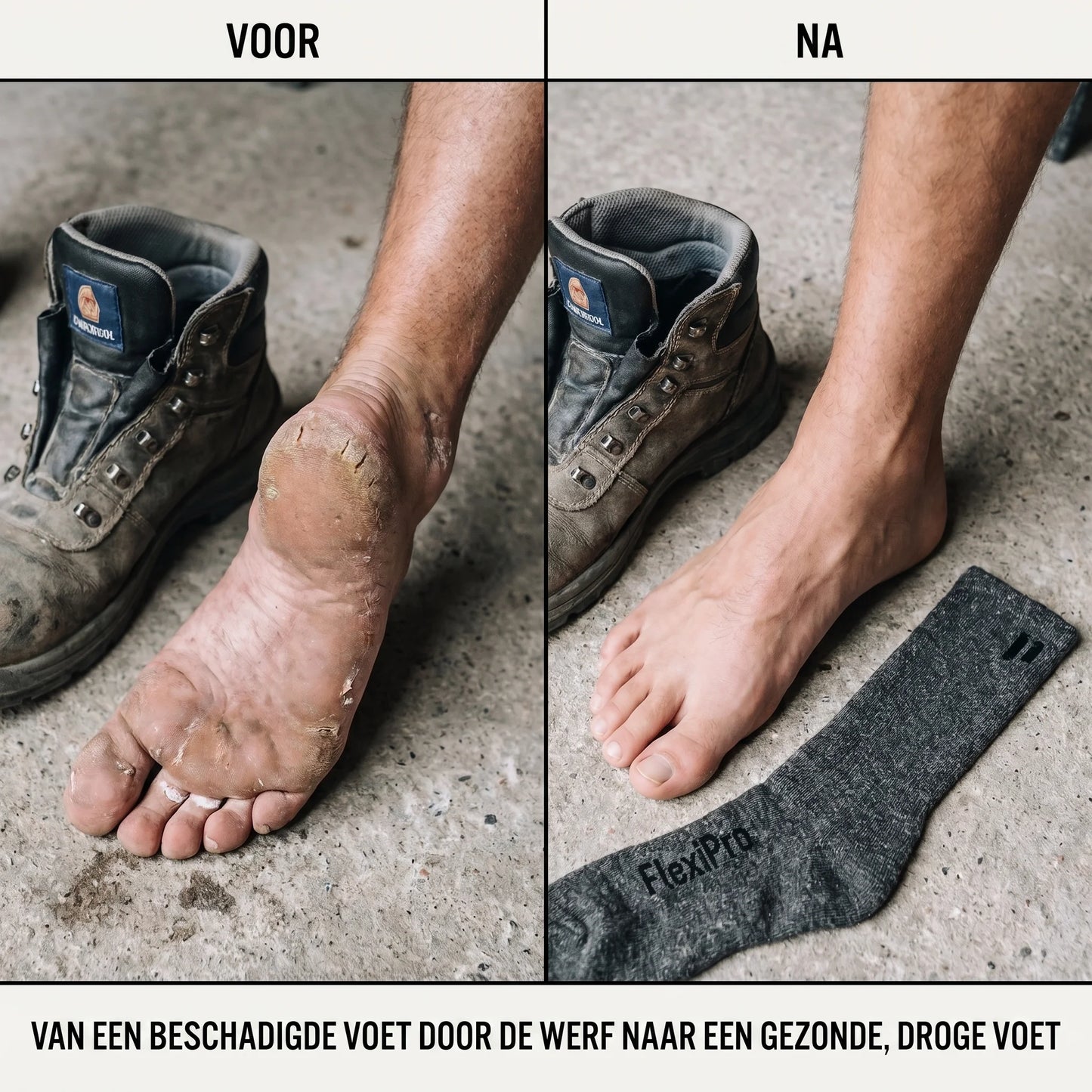 Alpaca Werksokken FlexiPro — Vochtwerend & Geurwerend